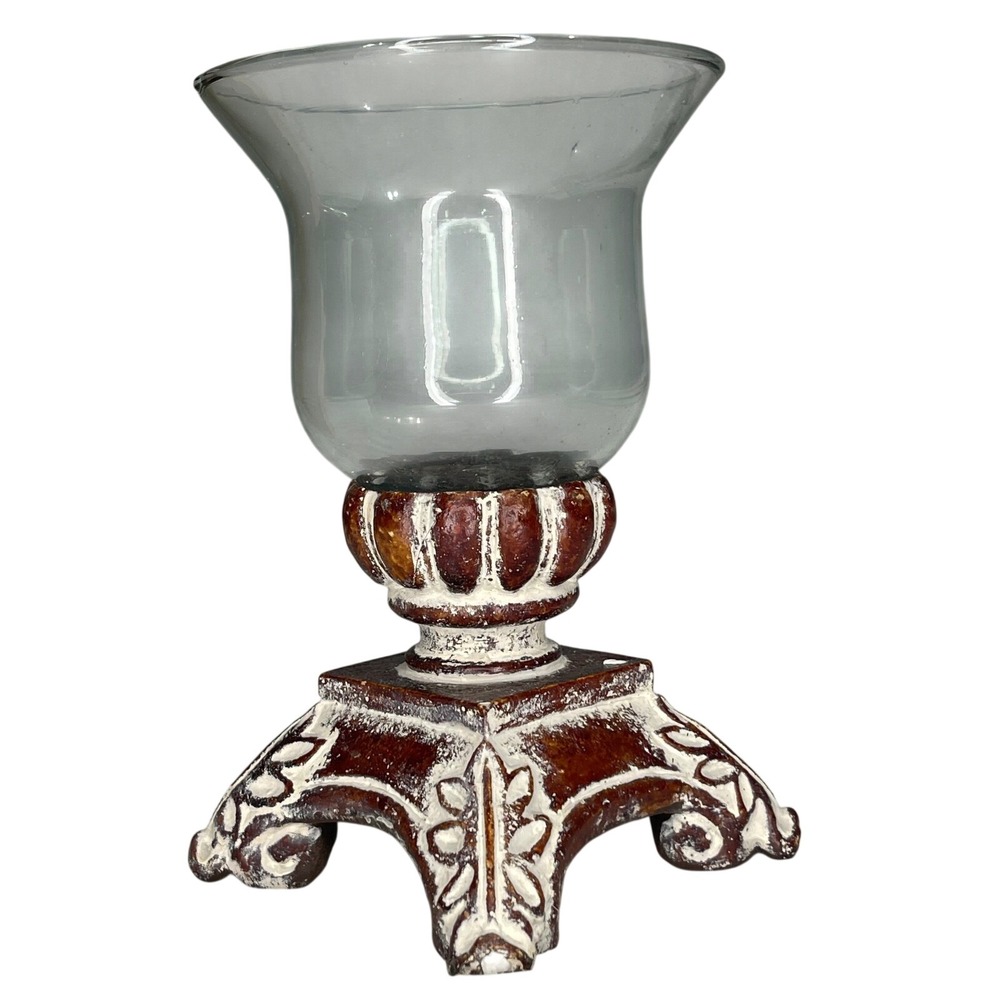Southern Living at HOME Historic Bell Jar Candle Holder Small 40061 Glass